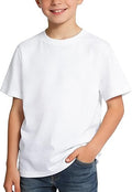 Boys Cotton Crew Neck T-Shirt