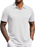 COOFANDY Men's Classic Collared Polo Shirt