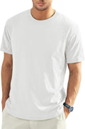 EKLENTSON Men's Cotton Crewneck T-Shirt