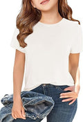 Girls Short Sleeve Crewneck T-Shirt