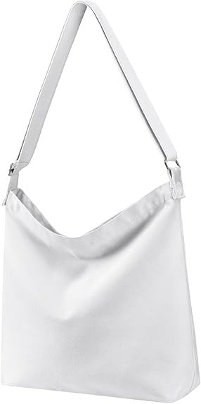 Women's Large Canvas Crossbody Shoulder Bag