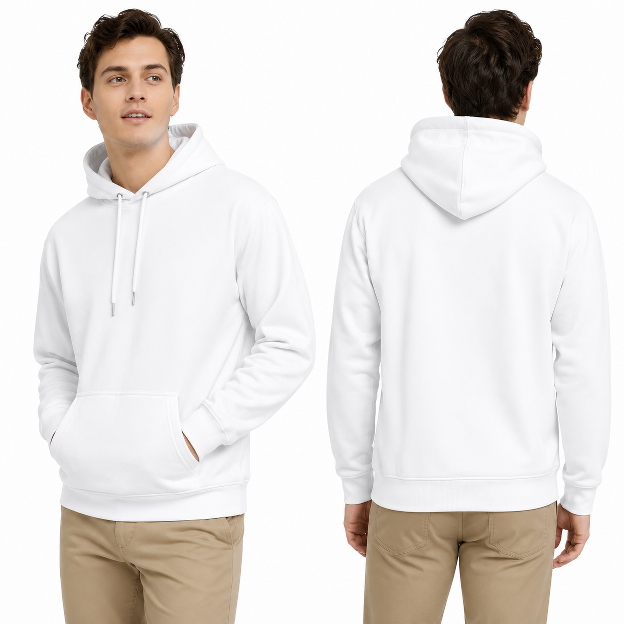 Hanes EcoSmart Midweight Fleece Pullover Hoodie